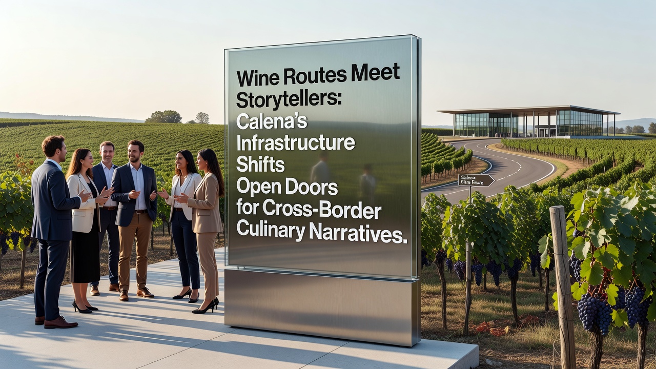 Wine Routes Meet Storytellers: Calena's Infrastructure Shifts Open Doors for Cross-Border Culinary Narratives